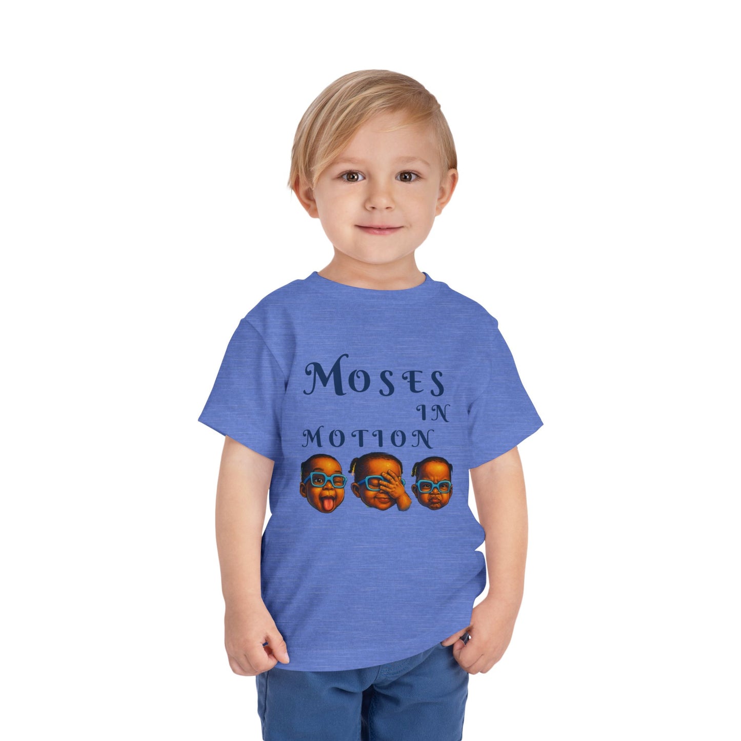 "Moses In Motion" Graphic T-Shirt, Kids Gift, Fun Children's Apparel, Birthday Outfit, Playtime Shirt
