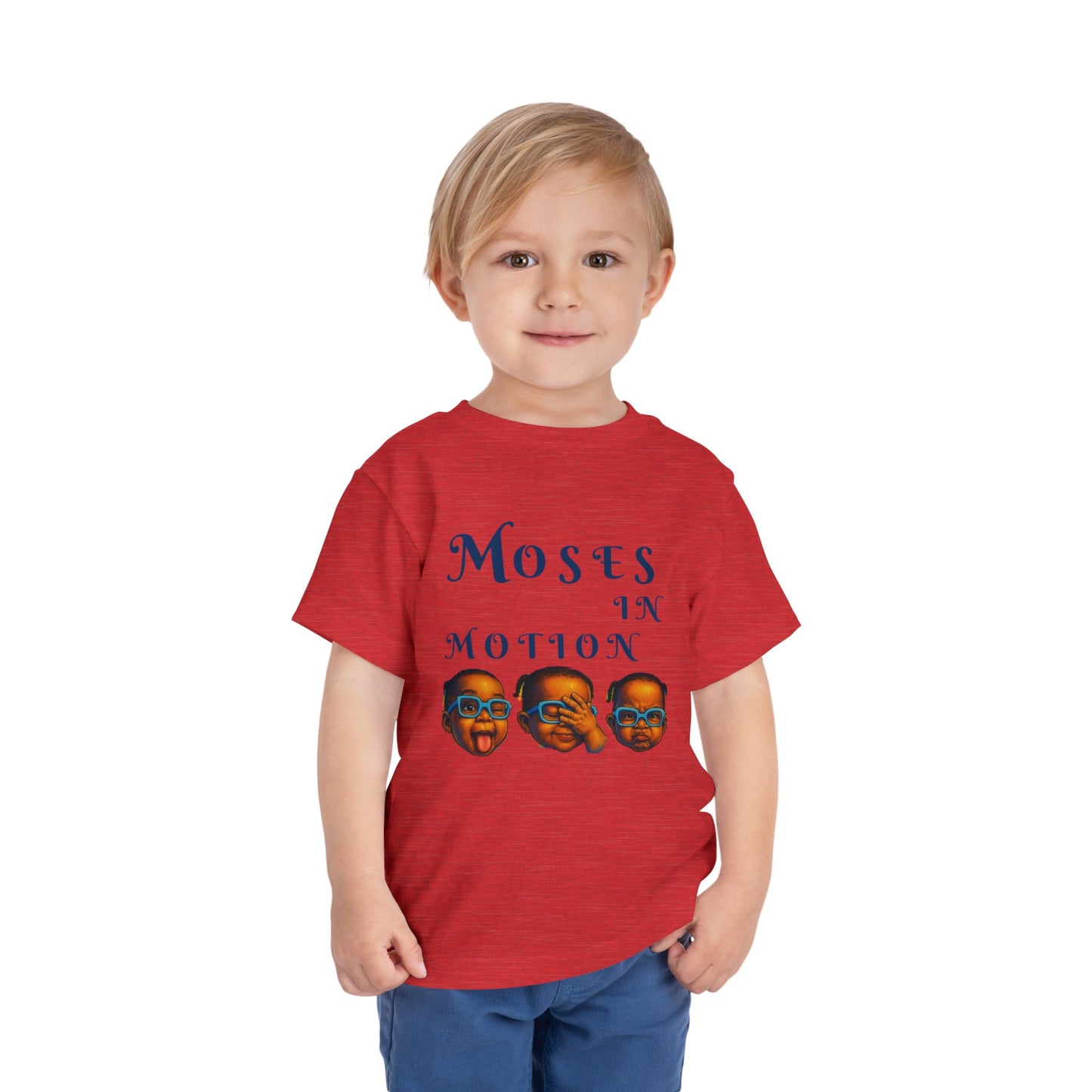 "Moses In Motion" Graphic T-Shirt, Kids Gift, Fun Children's Apparel, Birthday Outfit, Playtime Shirt