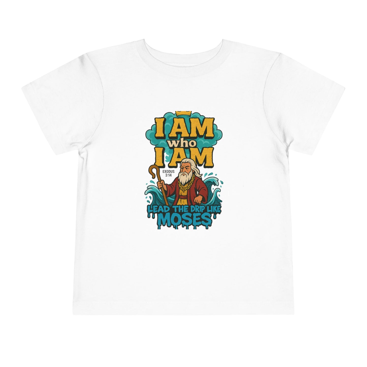 I AM WHO I AM Graphic T-Shirt, Kids Gift, Fun Children's Apparel, Birthday Outfit, Playtime Shirt