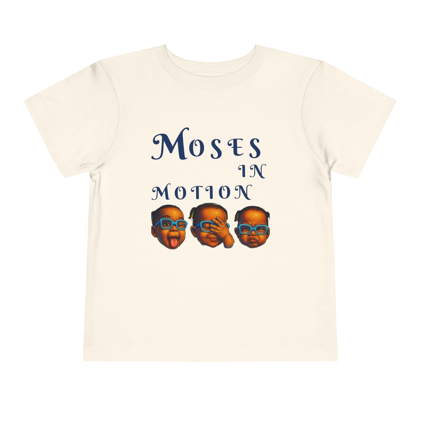 "Moses In Motion" Graphic T-Shirt, Kids Gift, Fun Children's Apparel, Birthday Outfit, Playtime Shirt