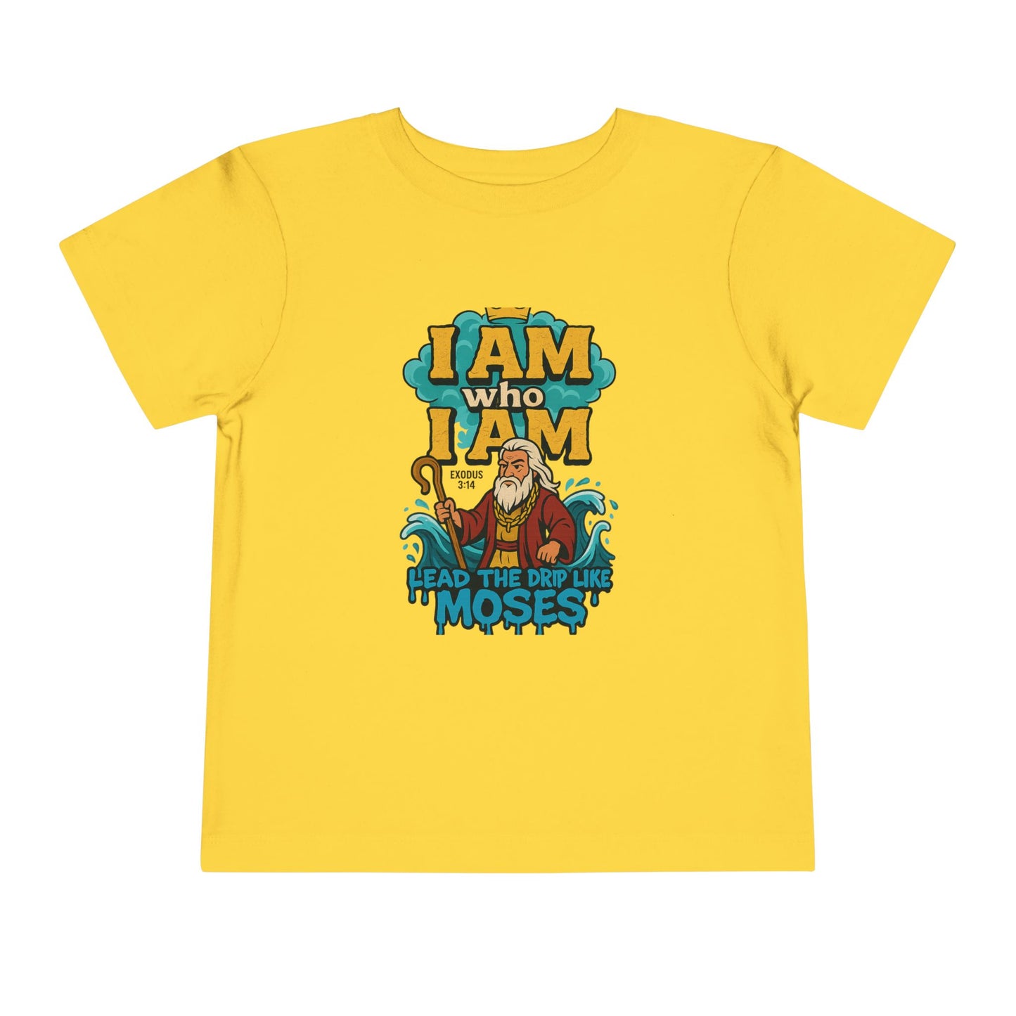 I AM WHO I AM Graphic T-Shirt, Kids Gift, Fun Children's Apparel, Birthday Outfit, Playtime Shirt