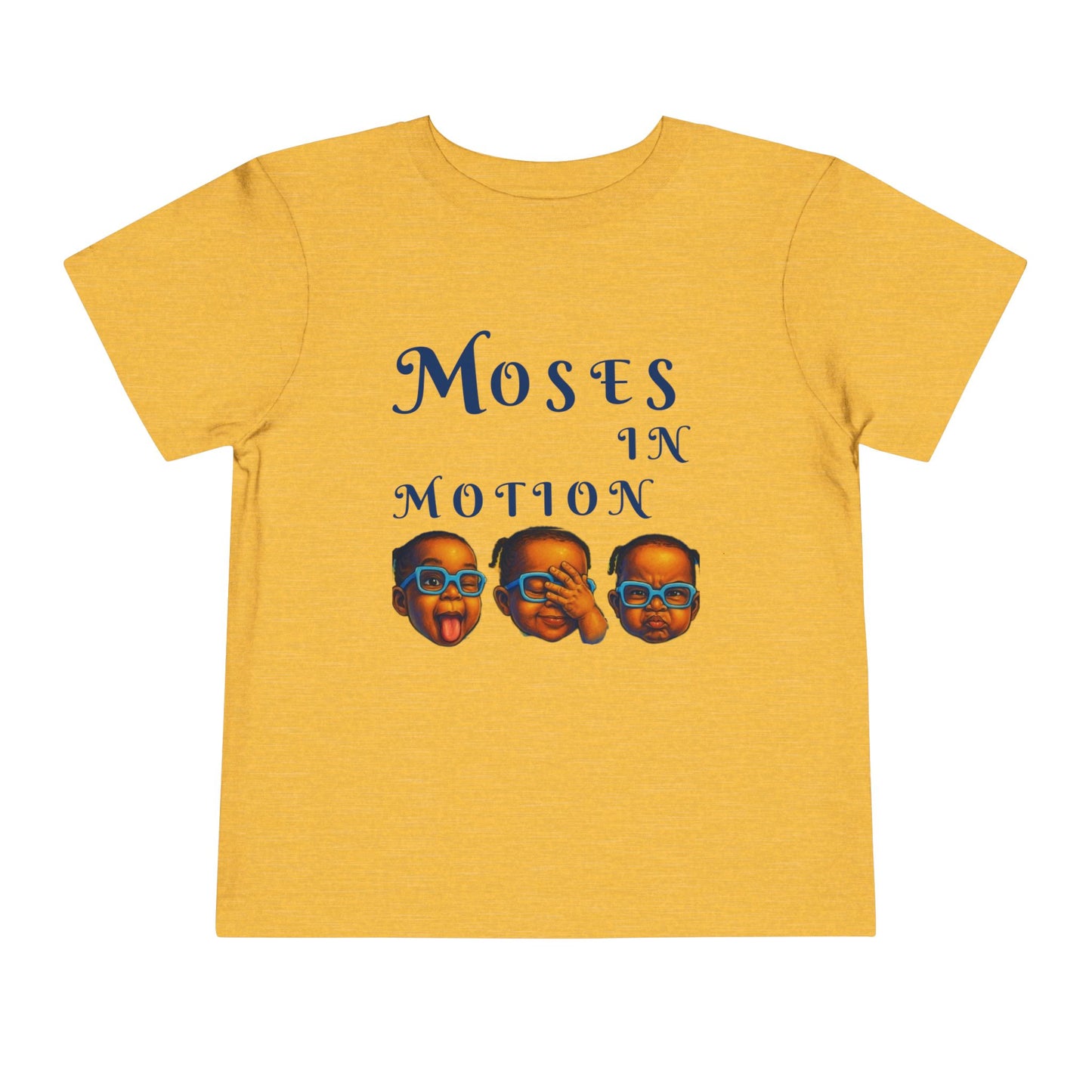 "Moses In Motion" Graphic T-Shirt, Kids Gift, Fun Children's Apparel, Birthday Outfit, Playtime Shirt