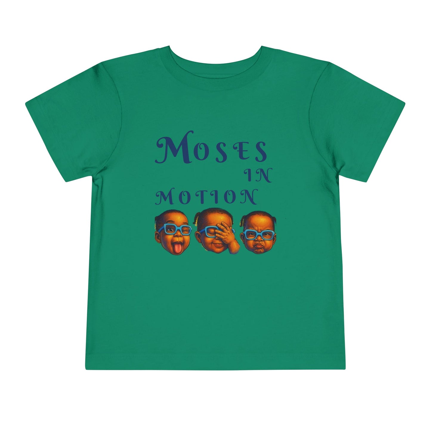 "Moses In Motion" Graphic T-Shirt, Kids Gift, Fun Children's Apparel, Birthday Outfit, Playtime Shirt