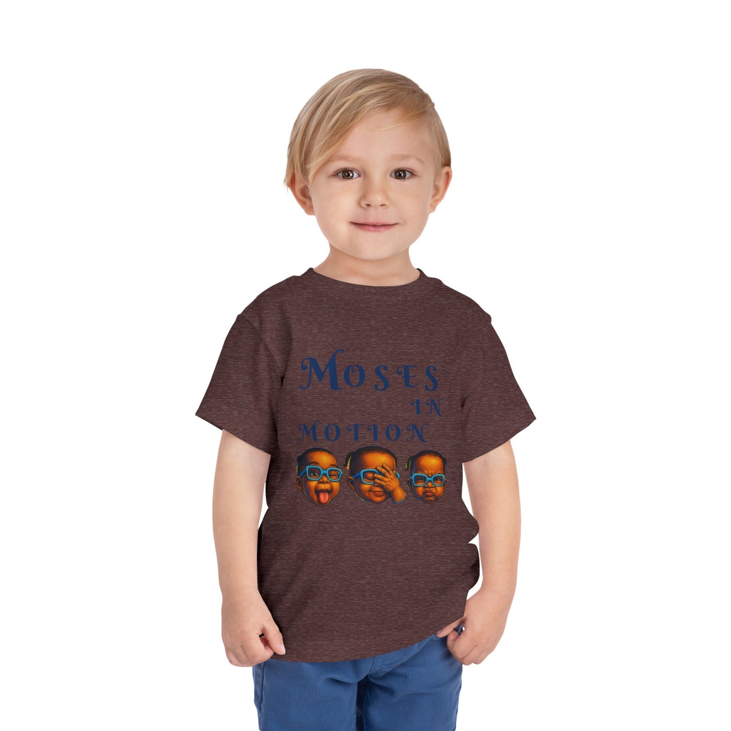 "Moses In Motion" Graphic T-Shirt, Kids Gift, Fun Children's Apparel, Birthday Outfit, Playtime Shirt