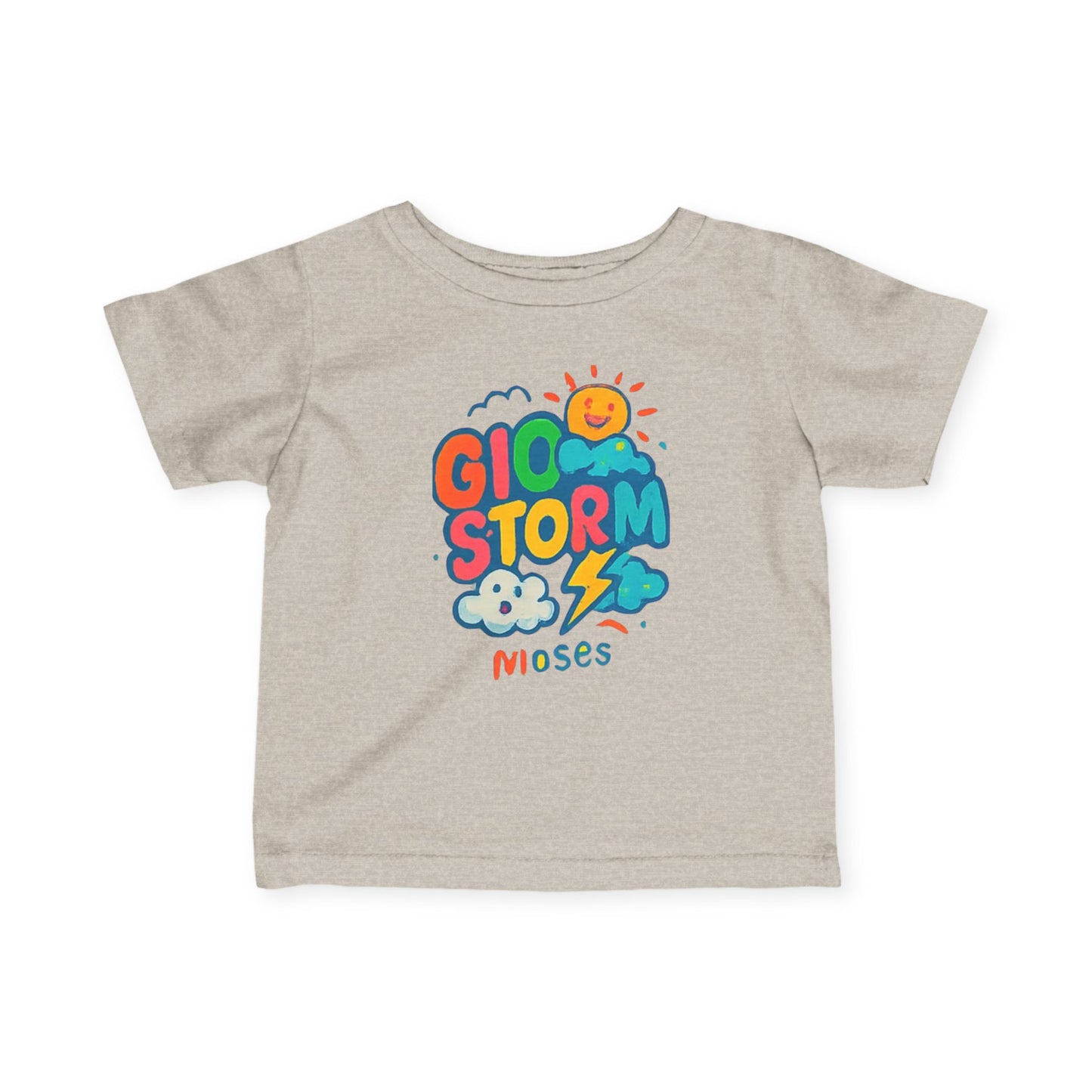 GIOStorm - Moses , Funny Infant T-Shirt, Childrens Clothing, Baby Shower Gift, Toddler Shirt