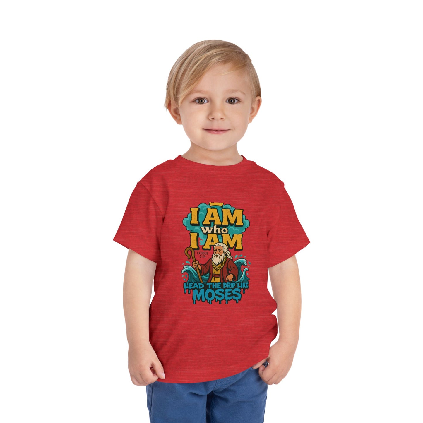 I AM WHO I AM Graphic T-Shirt, Kids Gift, Fun Children's Apparel, Birthday Outfit, Playtime Shirt