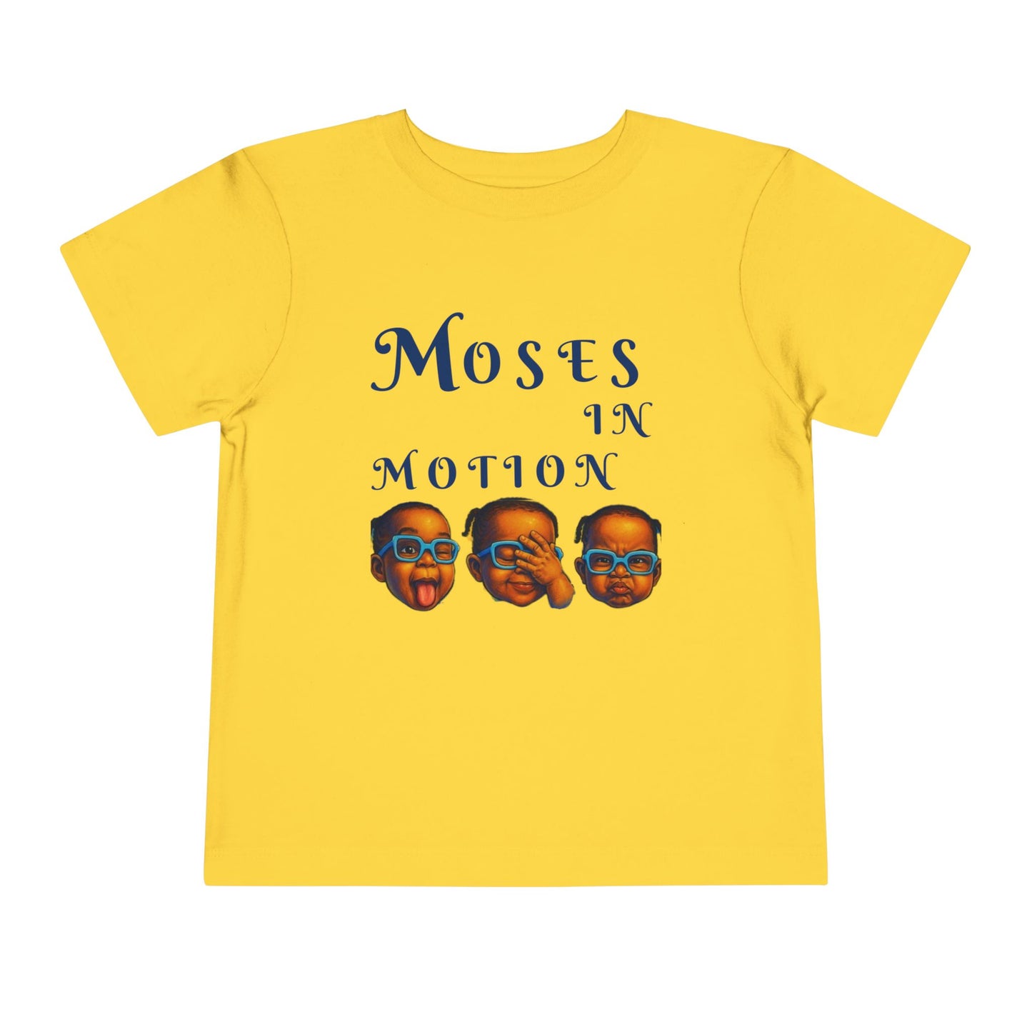 "Moses In Motion" Graphic T-Shirt, Kids Gift, Fun Children's Apparel, Birthday Outfit, Playtime Shirt