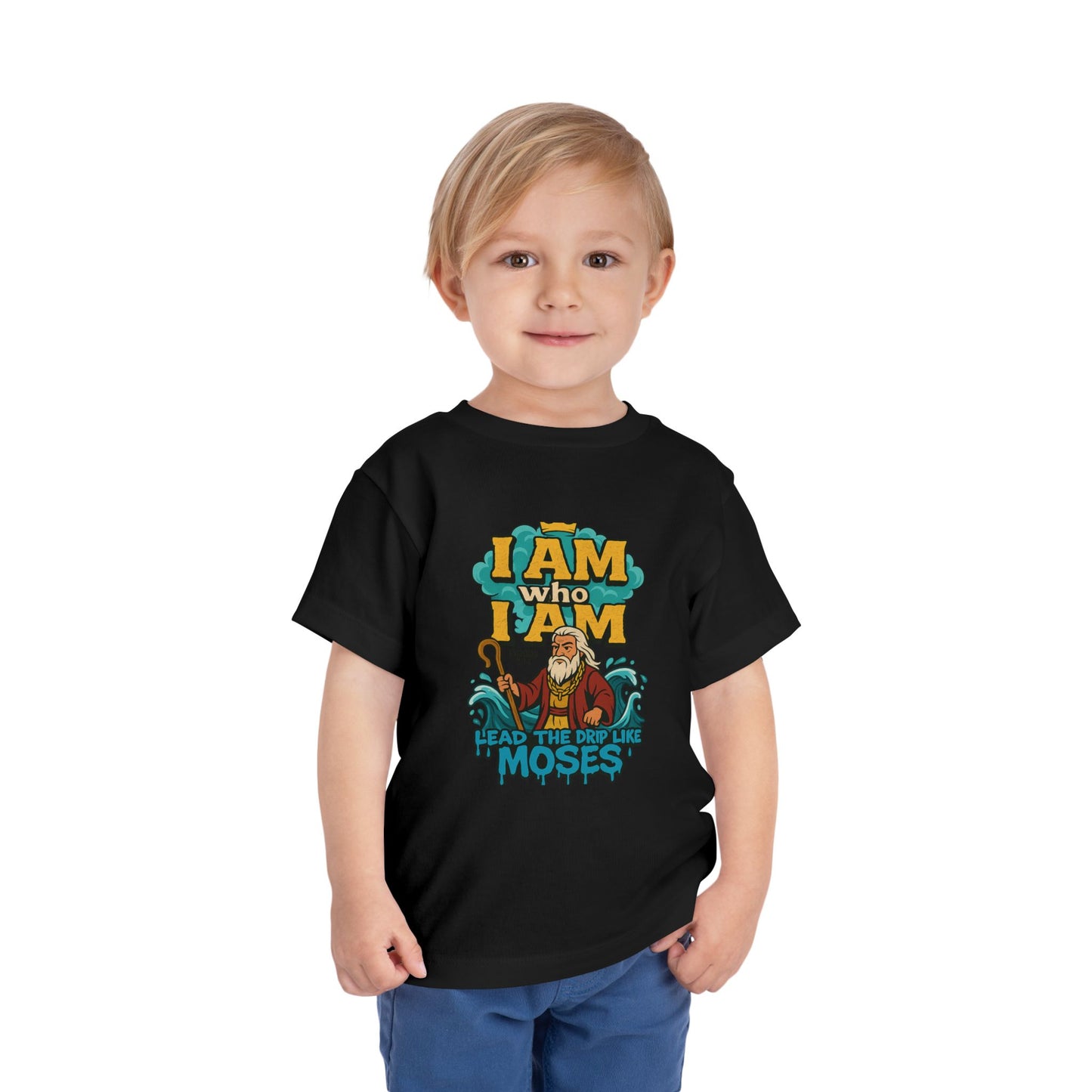 I AM WHO I AM Graphic T-Shirt, Kids Gift, Fun Children's Apparel, Birthday Outfit, Playtime Shirt