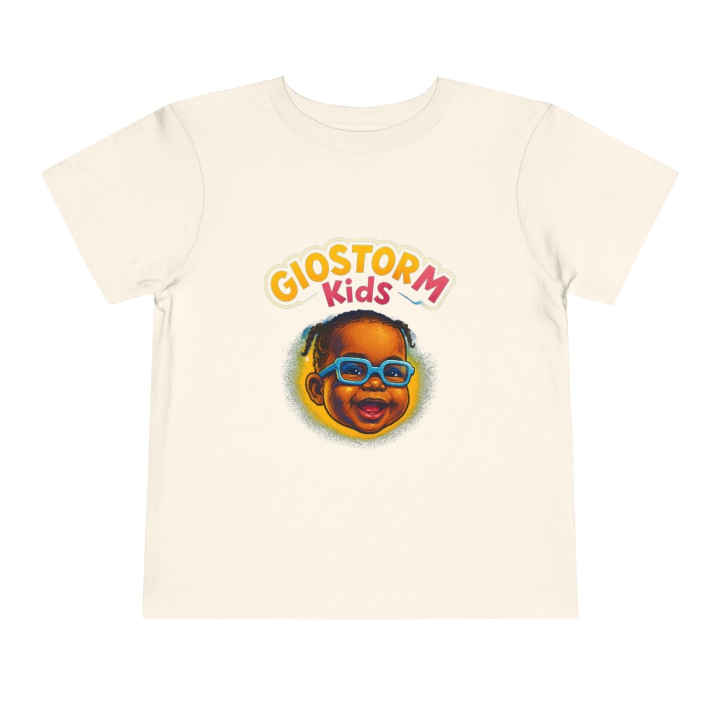Giostorm Kids Toddler Tee, Fun Children's T-Shirt, Kids' Summer Clothes, Playful Graphic Tee, Birthday Gift for Toddlers, Casual Kidswear