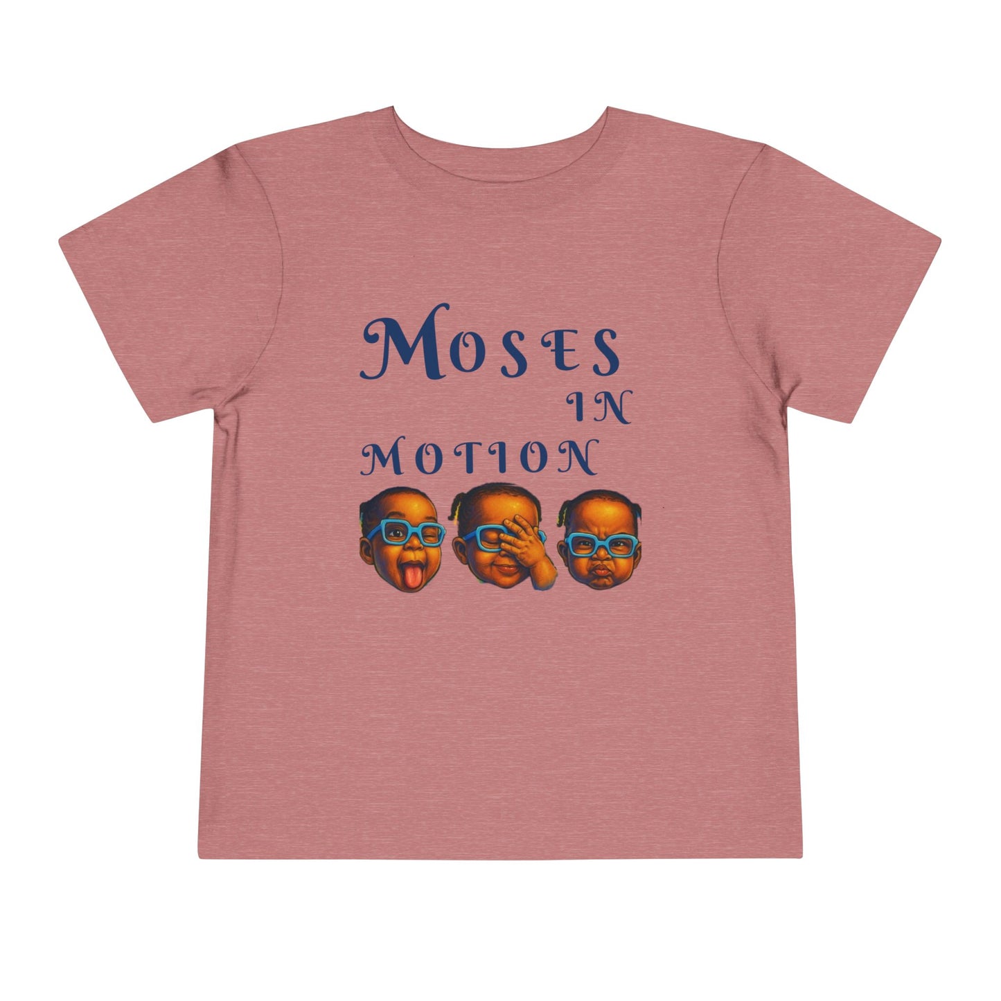"Moses In Motion" Graphic T-Shirt, Kids Gift, Fun Children's Apparel, Birthday Outfit, Playtime Shirt