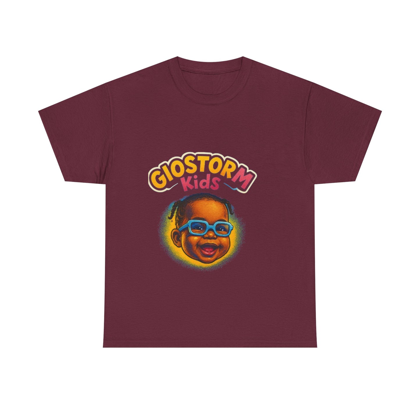 GIOSTORM KIDS WOMEN/MEN Tee - Fun Casual Shirt for Everyday Wear, Gifts, Birthdays, Celebrations, Unique Statement Tee
