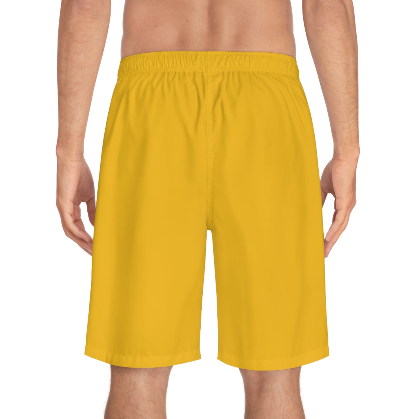 Styled to Storm Men's Board Shorts with Fun Design, Summer Swim Shorts, Beachwear, Casual Shorts, Gift for Him, Vibrant Swim Trunks, Exodus 3:14