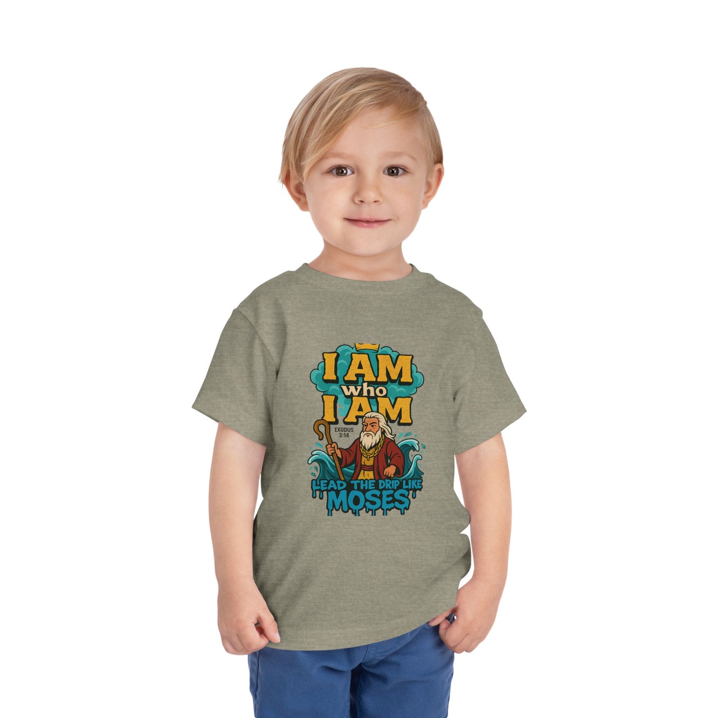 I AM WHO I AM Graphic T-Shirt, Kids Gift, Fun Children's Apparel, Birthday Outfit, Playtime Shirt