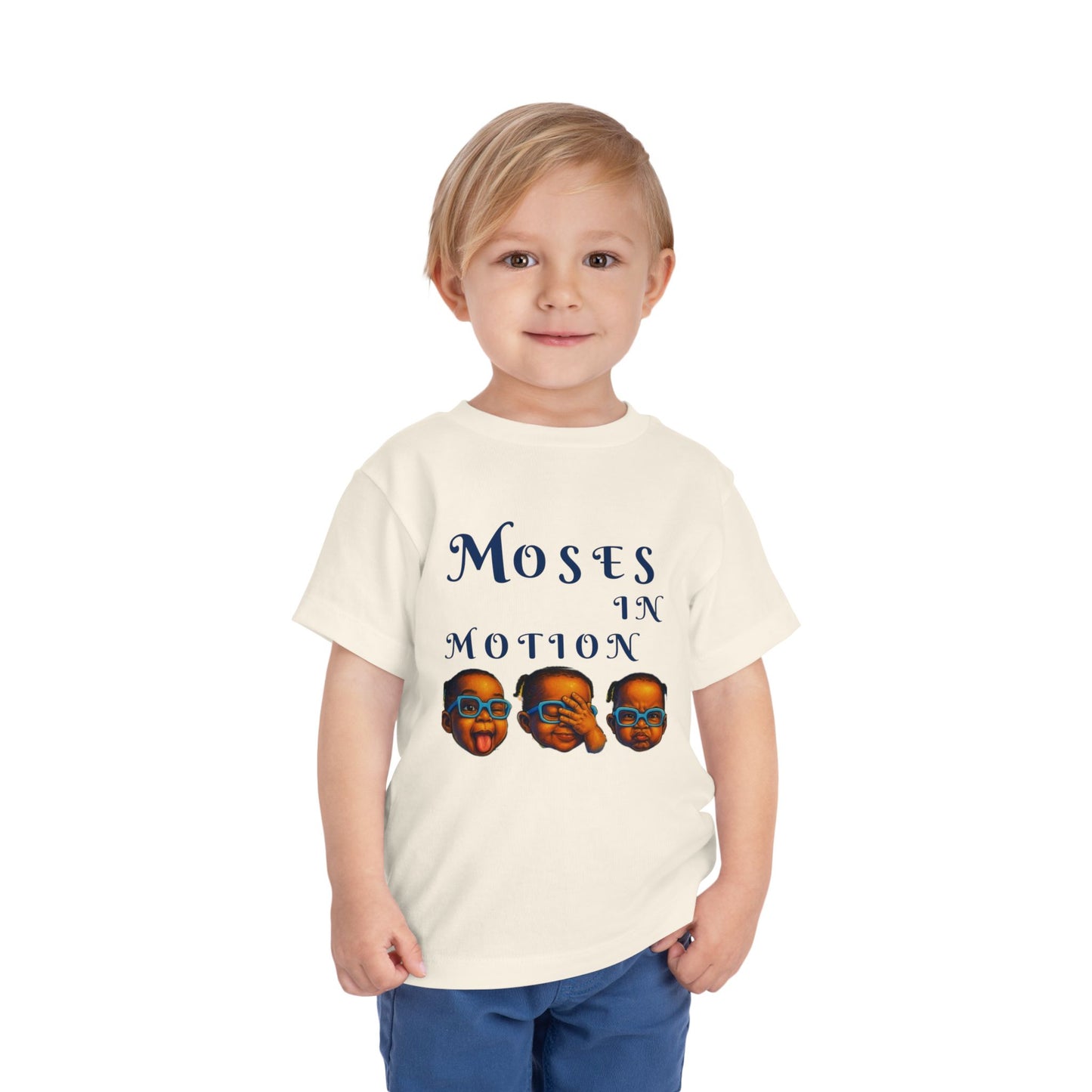 "Moses In Motion" Graphic T-Shirt, Kids Gift, Fun Children's Apparel, Birthday Outfit, Playtime Shirt