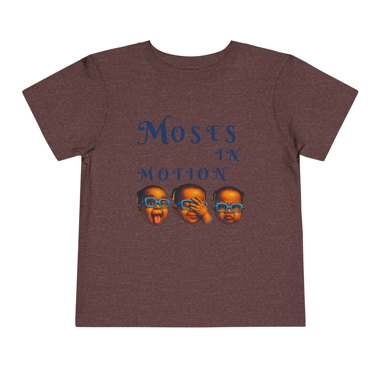 "Moses In Motion" Graphic T-Shirt, Kids Gift, Fun Children's Apparel, Birthday Outfit, Playtime Shirt