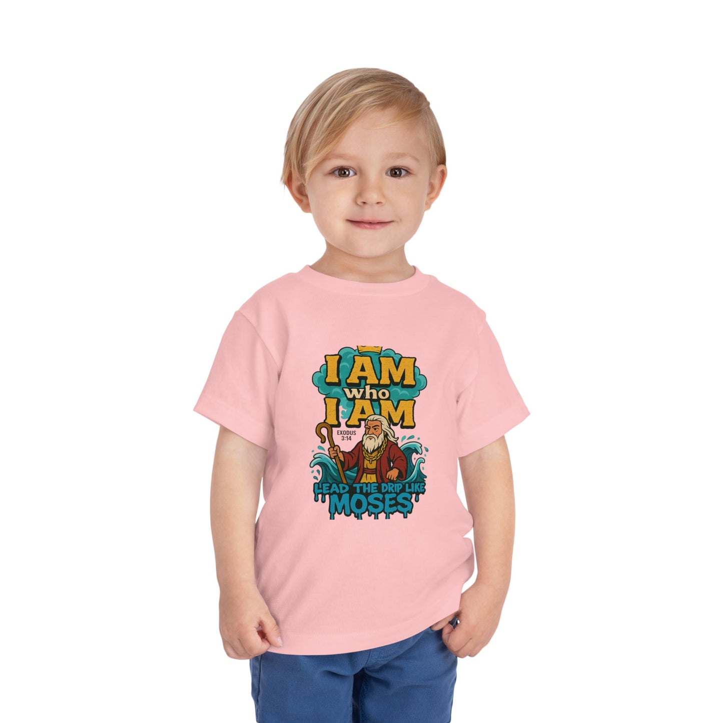 I AM WHO I AM Graphic T-Shirt, Kids Gift, Fun Children's Apparel, Birthday Outfit, Playtime Shirt