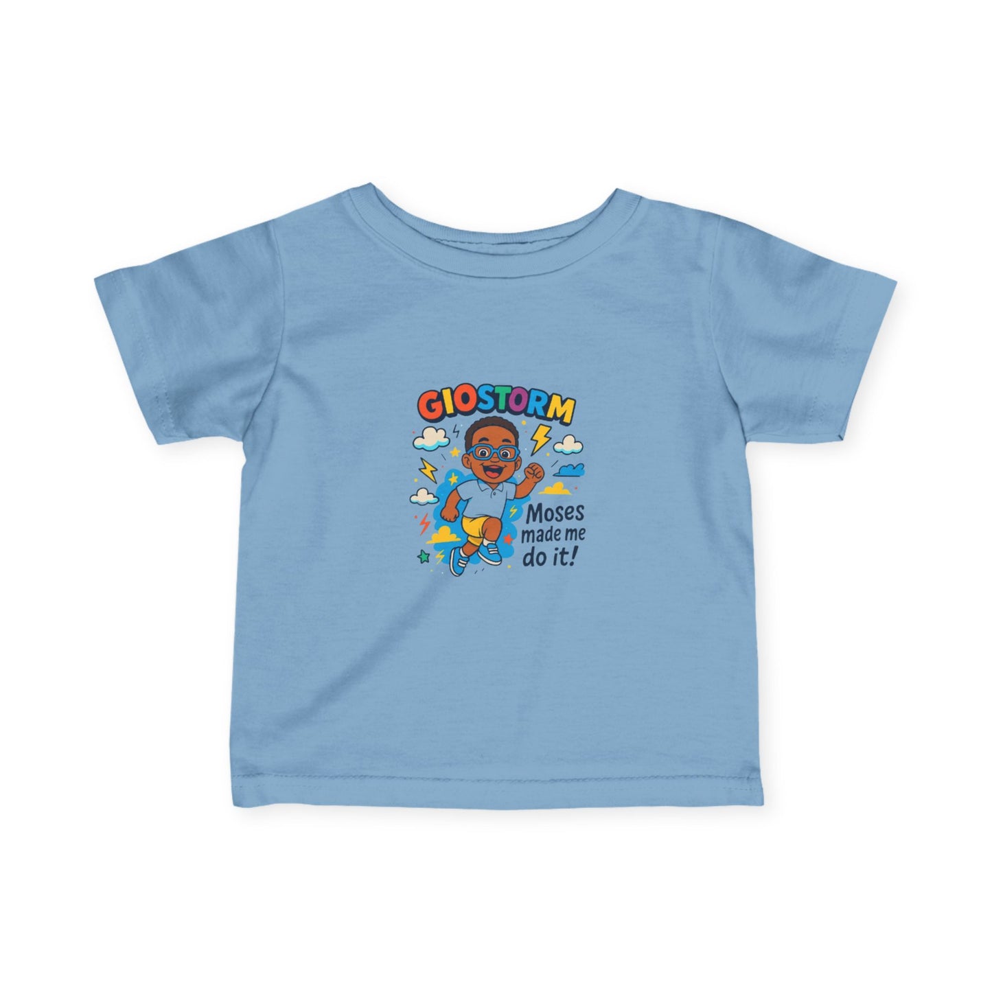 Cute Baby Tee - Moses Made Me Do It, Funny Infant T-Shirt, Childrens Clothing, Baby Shower Gift, Toddler Shirt