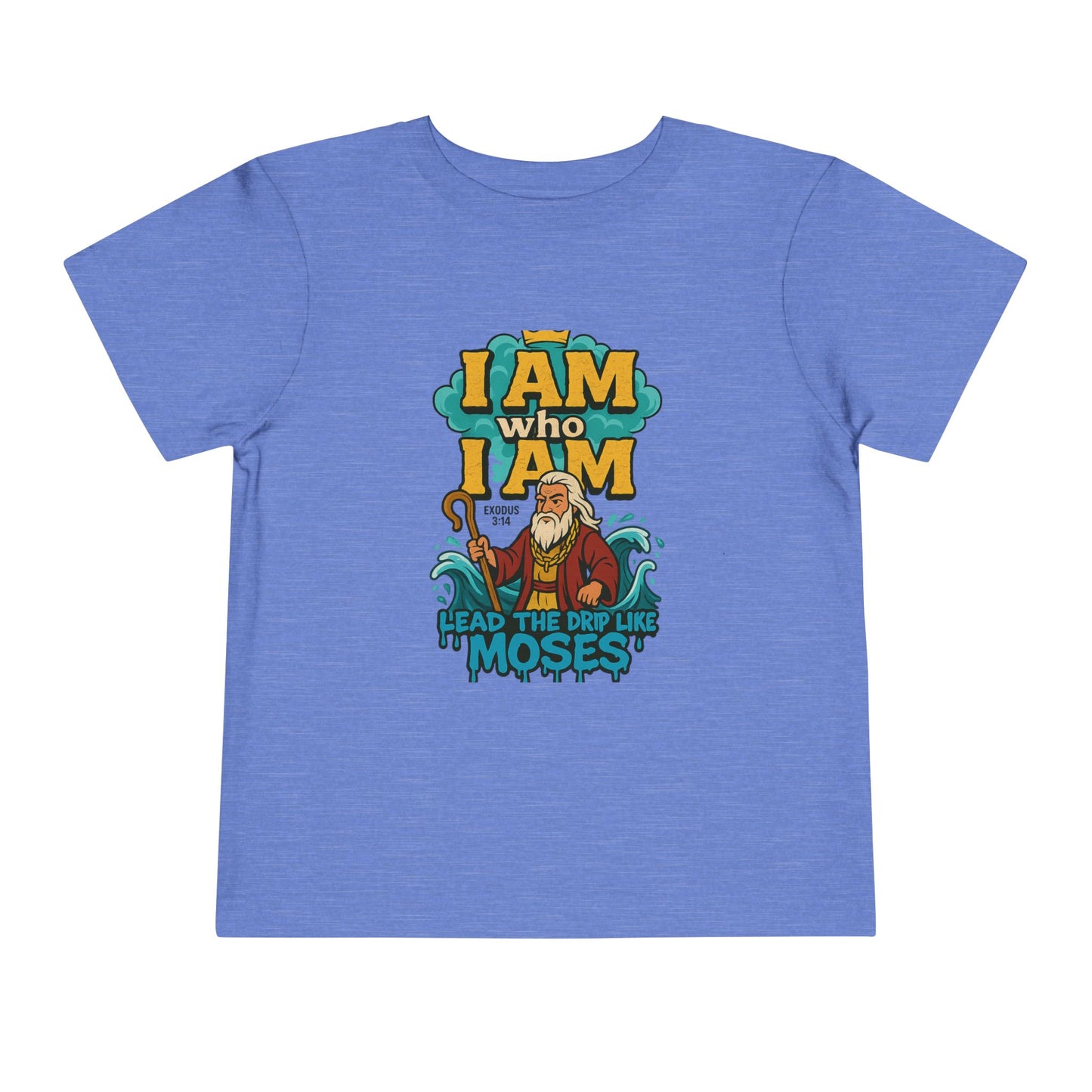 I AM WHO I AM Graphic T-Shirt, Kids Gift, Fun Children's Apparel, Birthday Outfit, Playtime Shirt