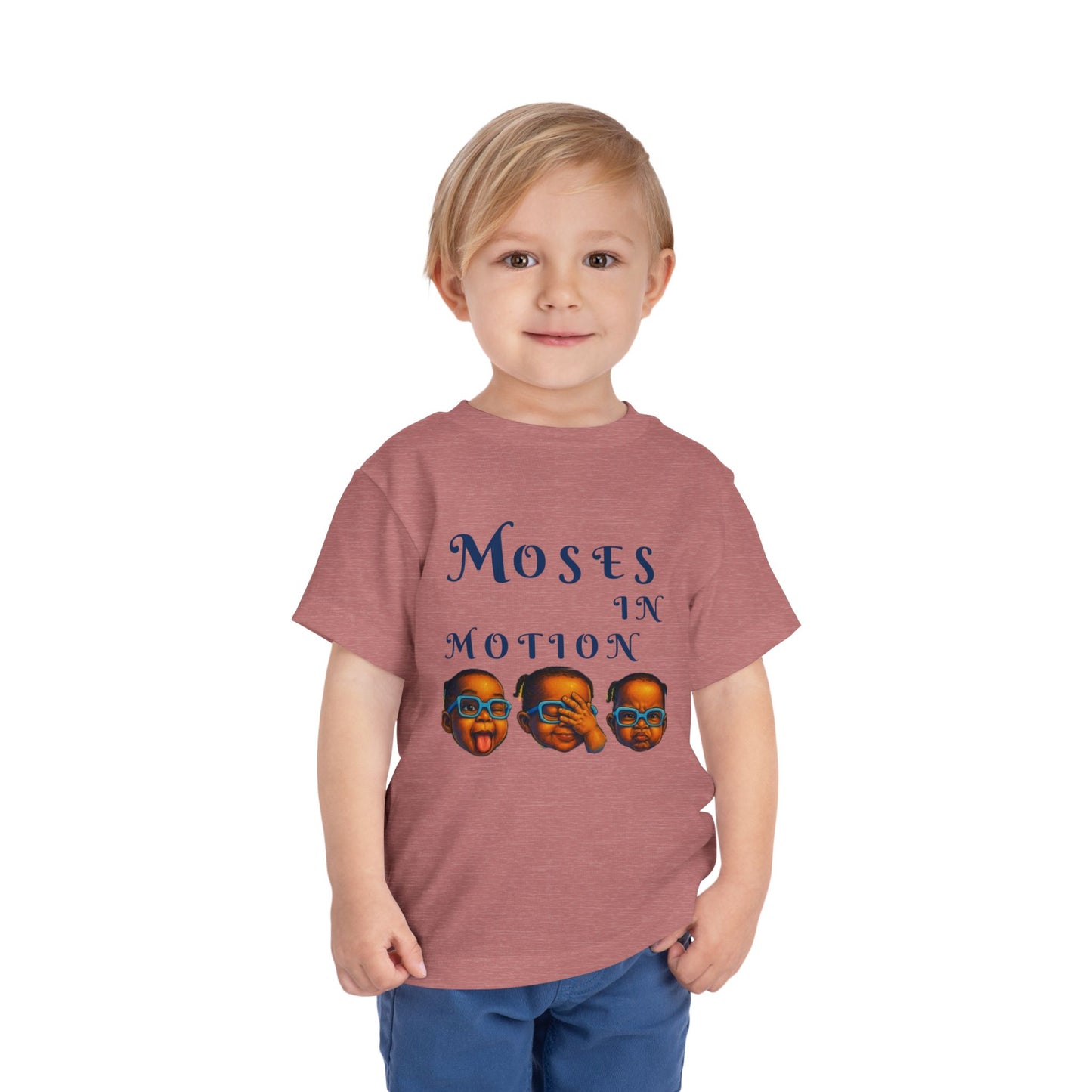 "Moses In Motion" Graphic T-Shirt, Kids Gift, Fun Children's Apparel, Birthday Outfit, Playtime Shirt