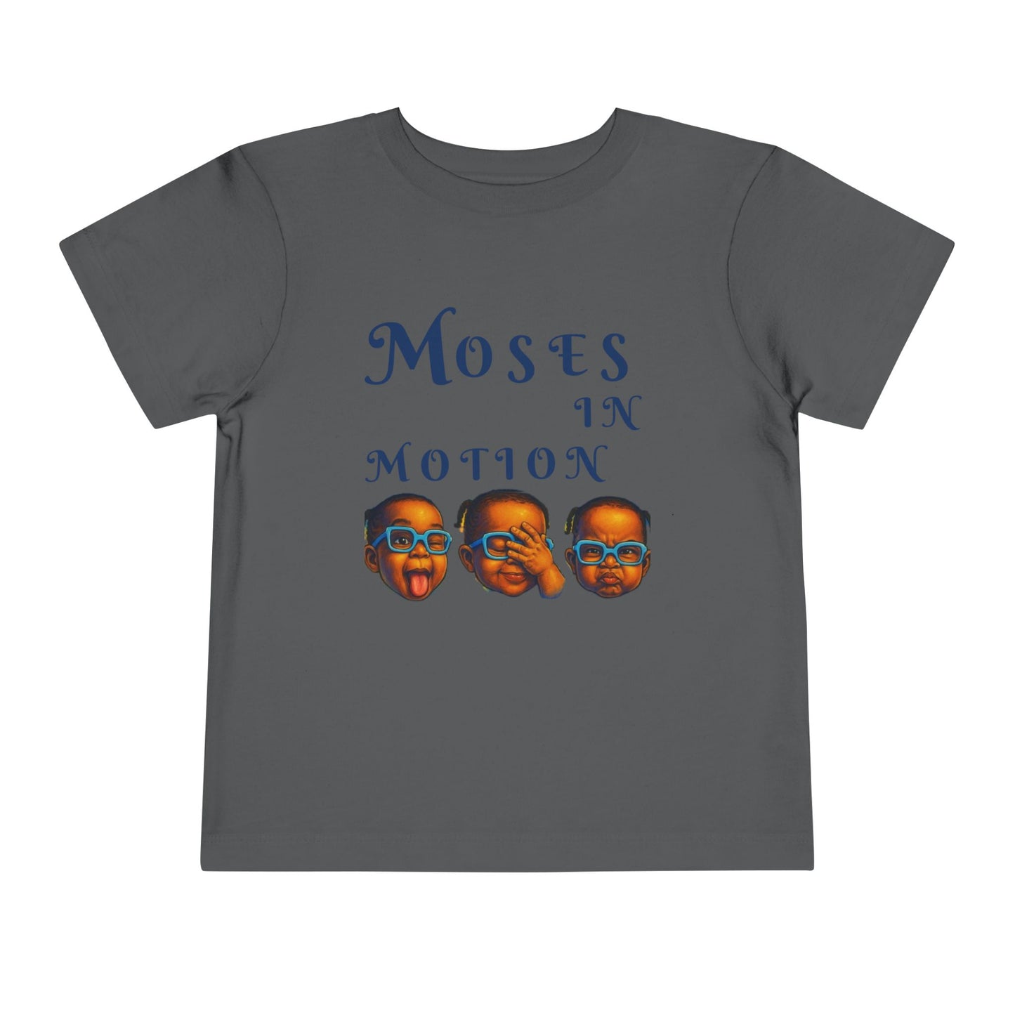 "Moses In Motion" Graphic T-Shirt, Kids Gift, Fun Children's Apparel, Birthday Outfit, Playtime Shirt