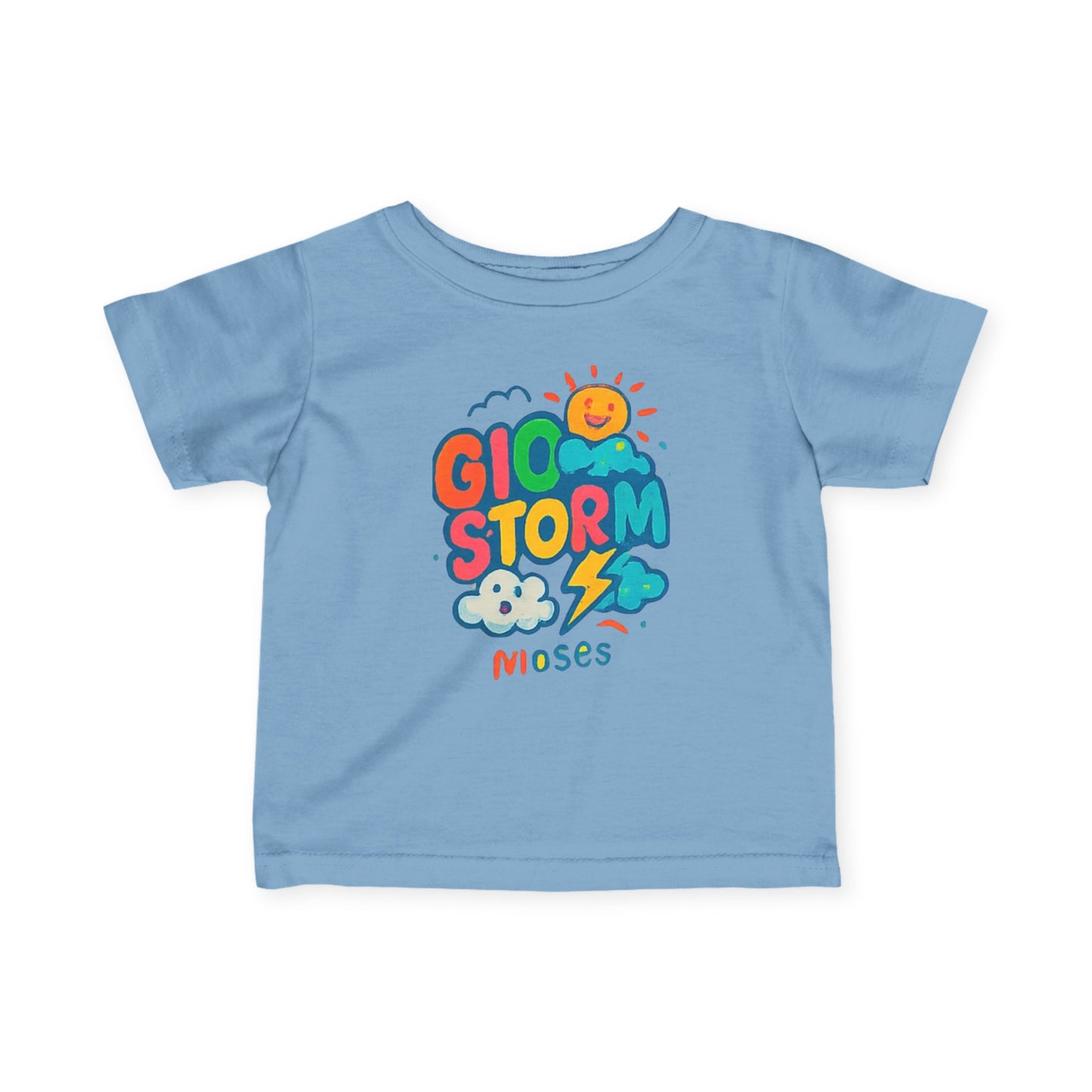 GIOStorm - Moses , Funny Infant T-Shirt, Childrens Clothing, Baby Shower Gift, Toddler Shirt