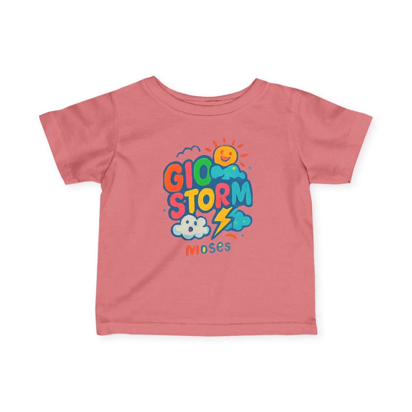 GIOStorm - Moses , Funny Infant T-Shirt, Childrens Clothing, Baby Shower Gift, Toddler Shirt