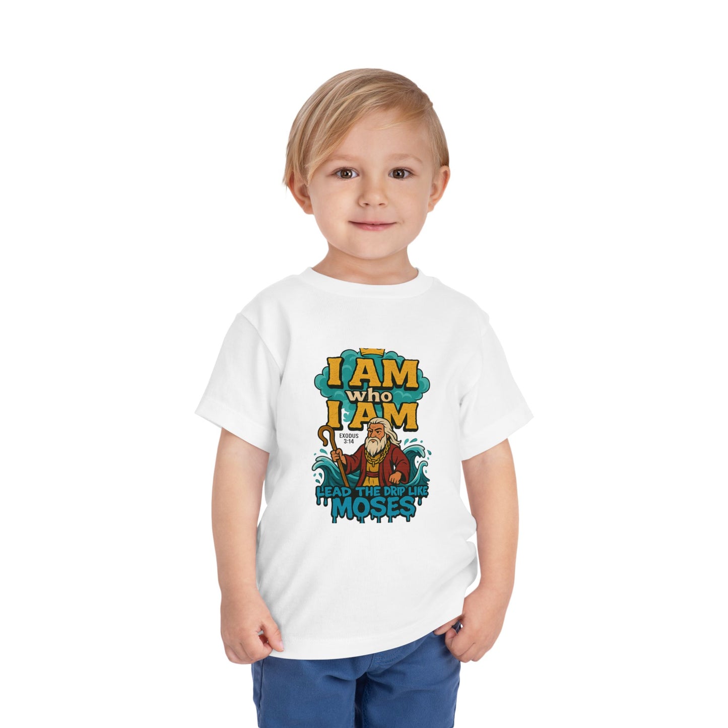 I AM WHO I AM Graphic T-Shirt, Kids Gift, Fun Children's Apparel, Birthday Outfit, Playtime Shirt