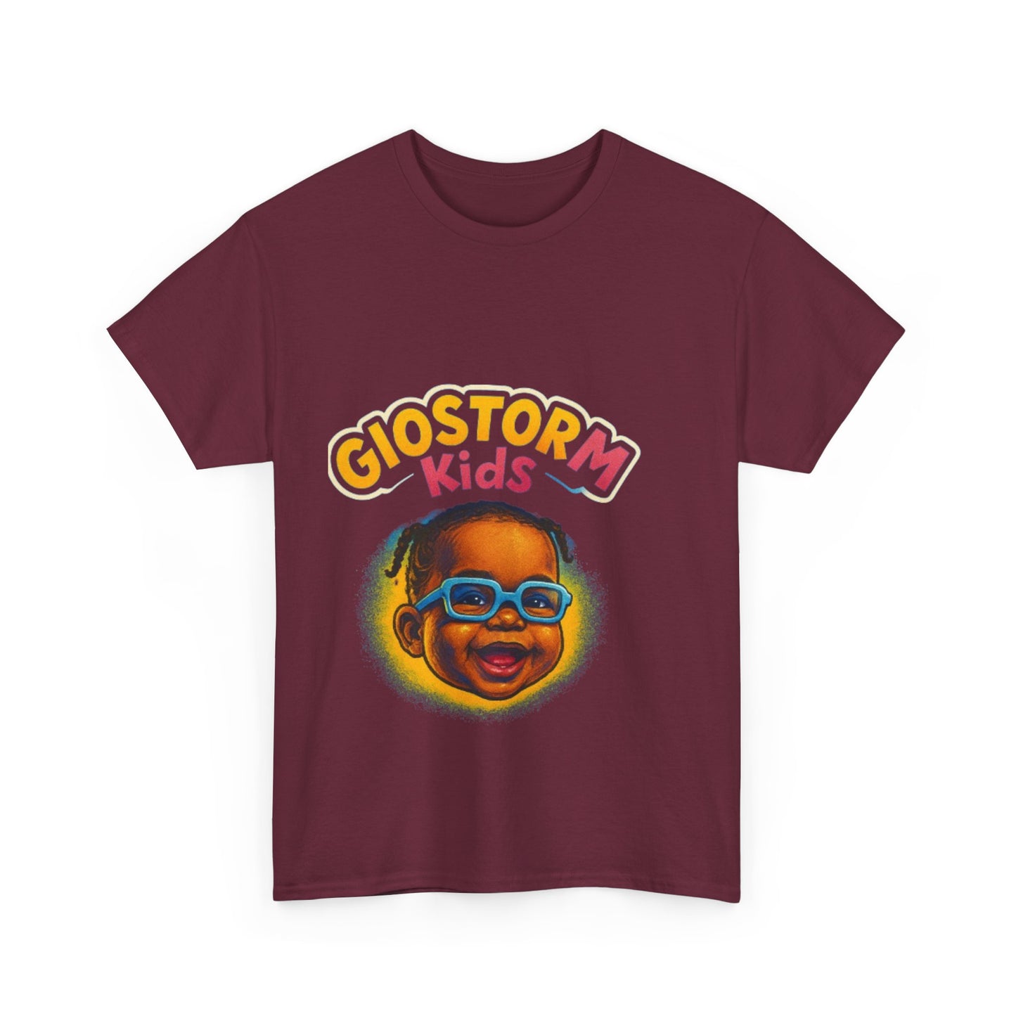 GIOSTORM KIDS WOMEN/MEN Tee - Fun Casual Shirt for Everyday Wear, Gifts, Birthdays, Celebrations, Unique Statement Tee