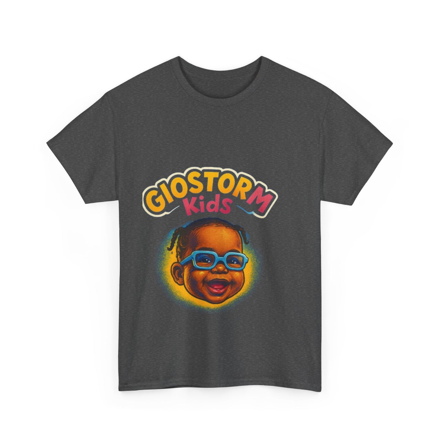 GIOSTORM KIDS WOMEN/MEN Tee - Fun Casual Shirt for Everyday Wear, Gifts, Birthdays, Celebrations, Unique Statement Tee