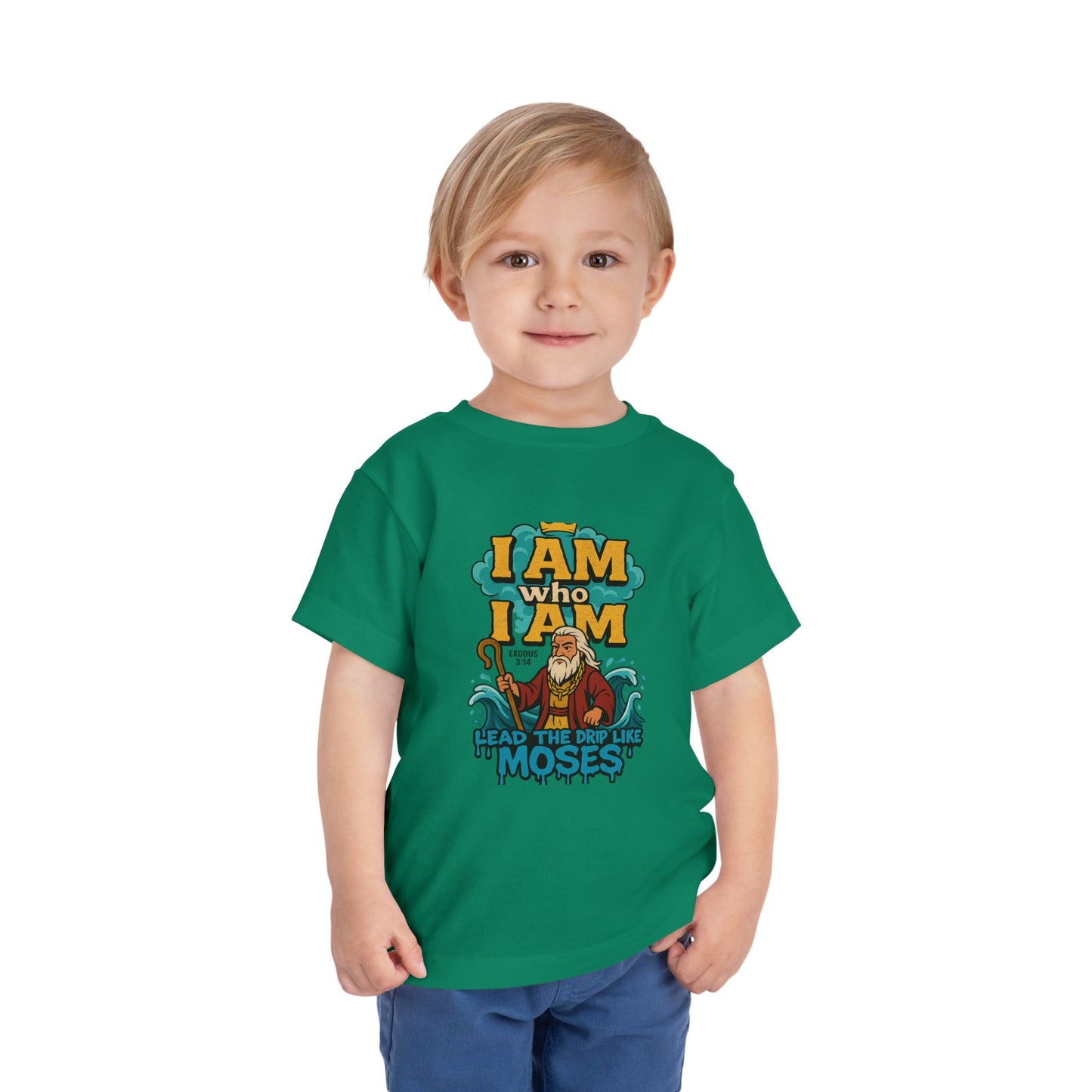 I AM WHO I AM Graphic T-Shirt, Kids Gift, Fun Children's Apparel, Birthday Outfit, Playtime Shirt
