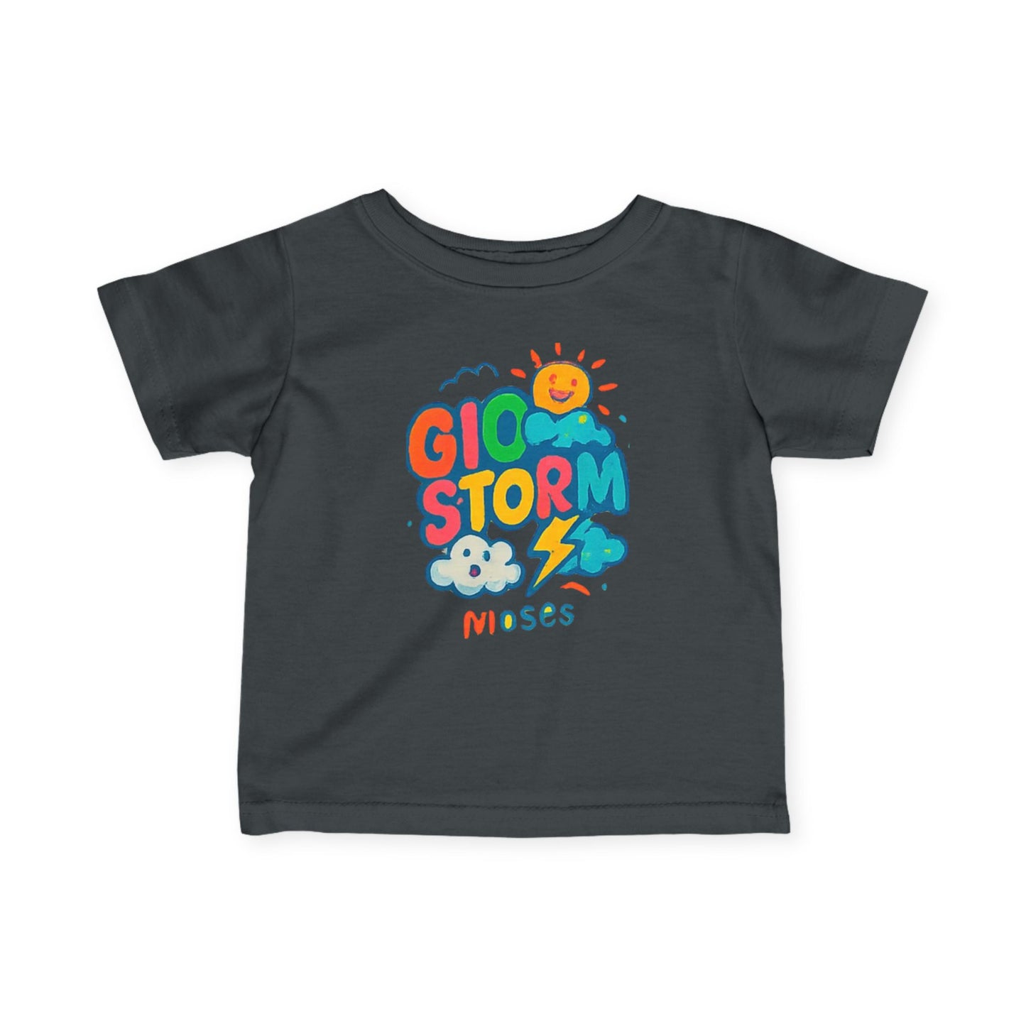 GIOStorm - Moses , Funny Infant T-Shirt, Childrens Clothing, Baby Shower Gift, Toddler Shirt