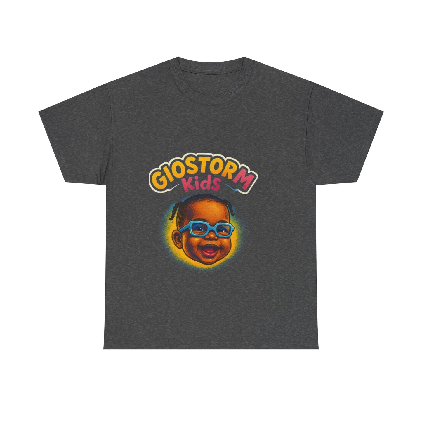 GIOSTORM KIDS WOMEN/MEN Tee - Fun Casual Shirt for Everyday Wear, Gifts, Birthdays, Celebrations, Unique Statement Tee