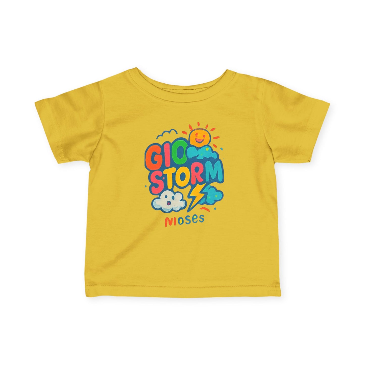 GIOStorm - Moses , Funny Infant T-Shirt, Childrens Clothing, Baby Shower Gift, Toddler Shirt