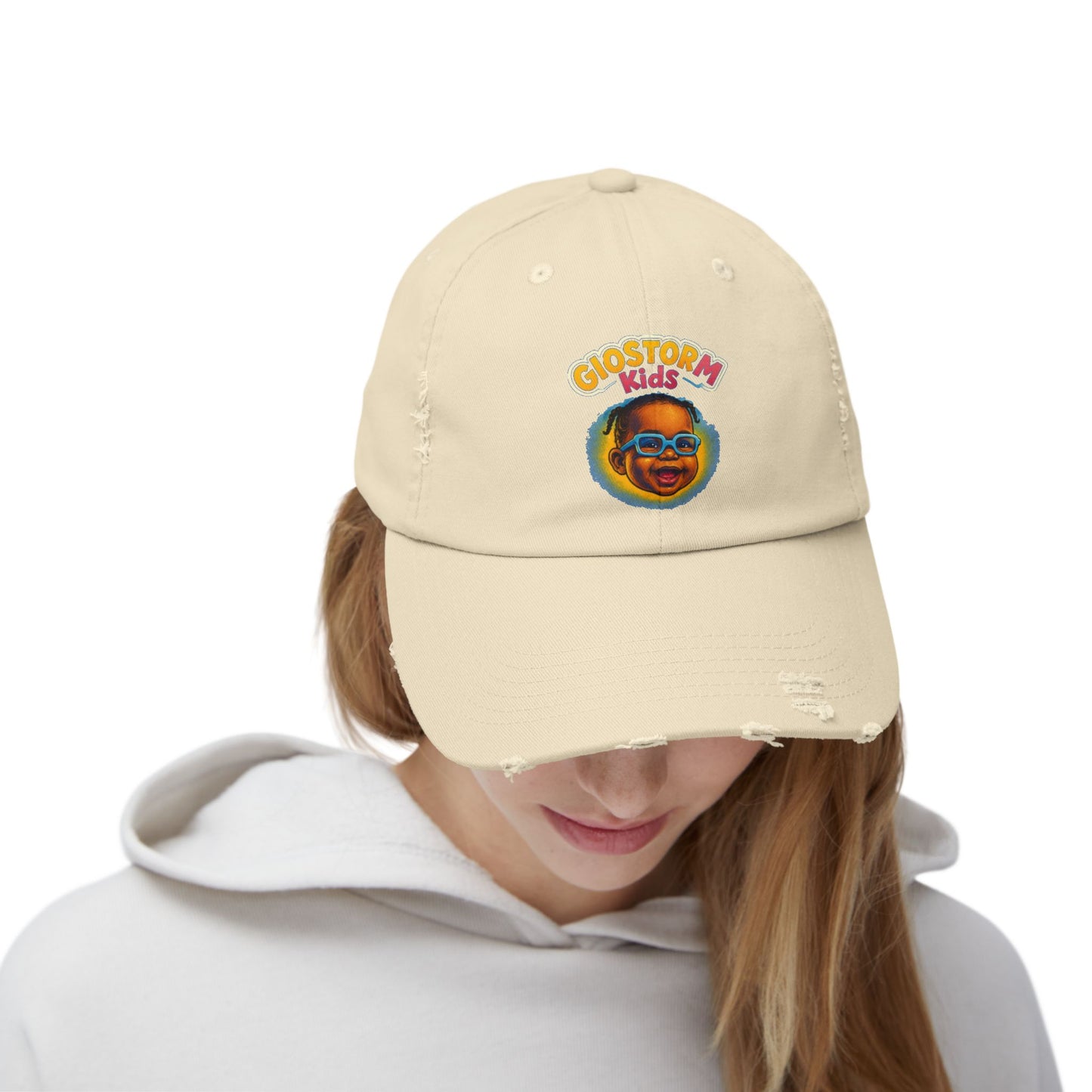 Retro Fun Distressed Cap for All Ages, Vintage Baseball Hat, Cool Gift for Kids, Trendy Accessory for Dad, Perfect for Parties, [...]