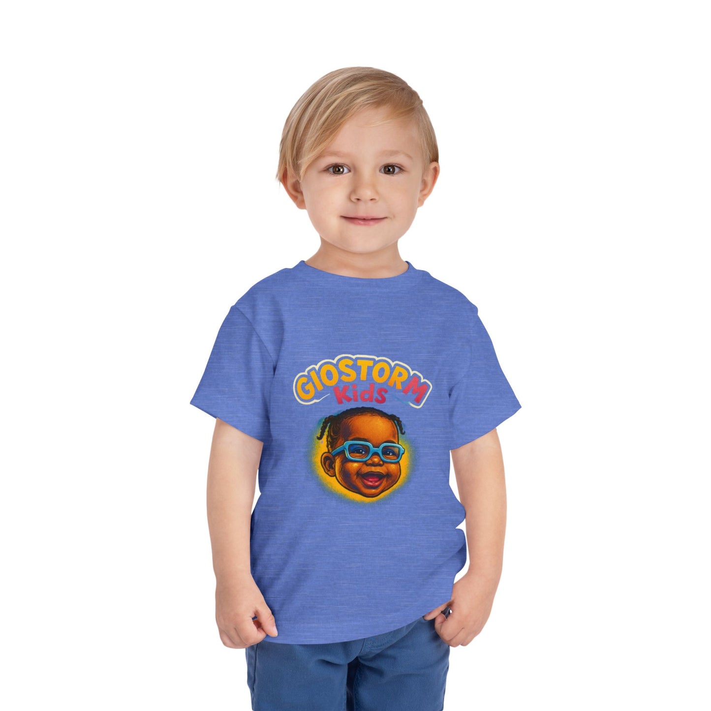 Giostorm Kids Toddler Tee, Fun Children's T-Shirt, Kids' Summer Clothes, Playful Graphic Tee, Birthday Gift for Toddlers, Casual Kidswear