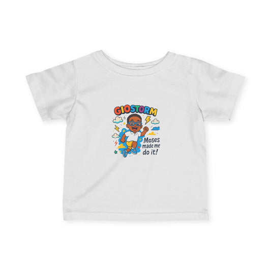 Cute Baby Tee - Moses Made Me Do It, Funny Infant T-Shirt, Childrens Clothing, Baby Shower Gift, Toddler Shirt