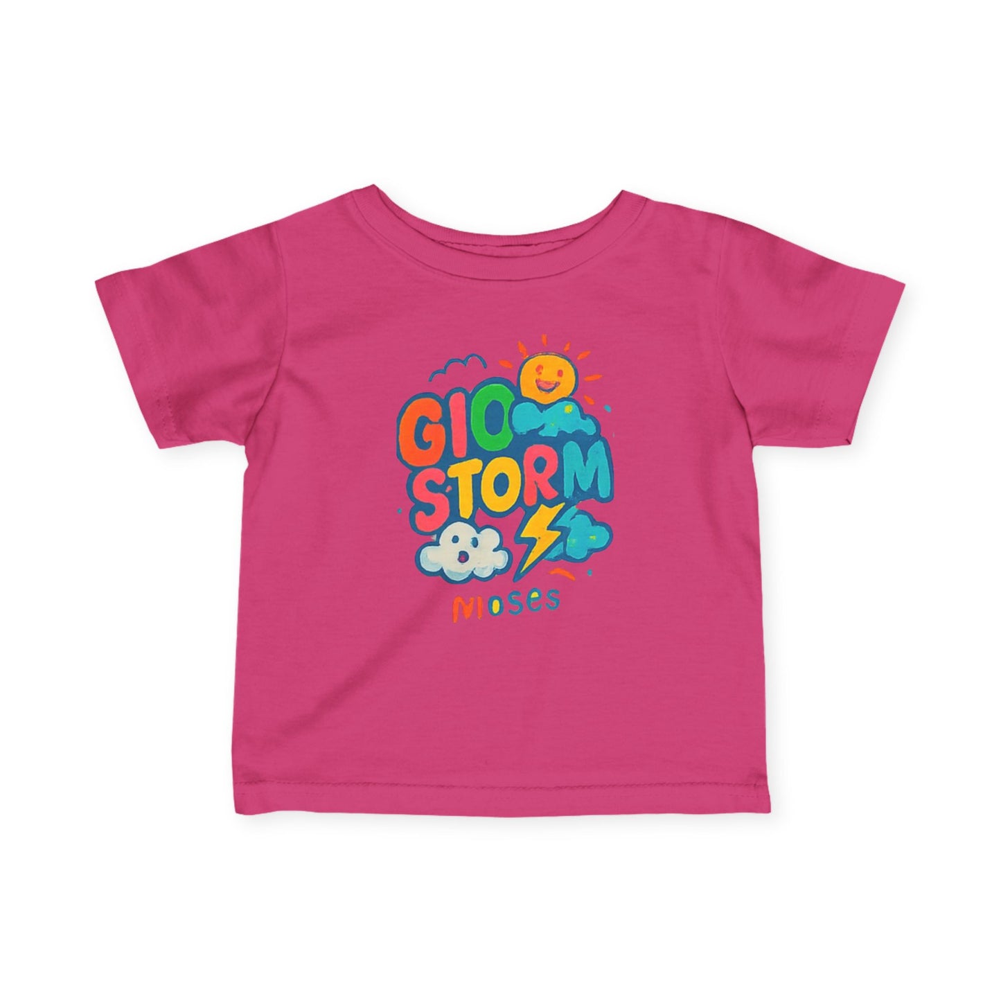 GIOStorm - Moses , Funny Infant T-Shirt, Childrens Clothing, Baby Shower Gift, Toddler Shirt