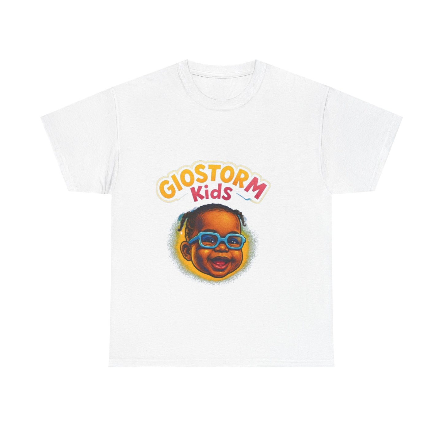 GIOSTORM KIDS  WOMEN/MEN Tee - Fun Casual Shirt for Everyday Wear, Gifts, Birthdays, Celebrations, Unique Statement Tee