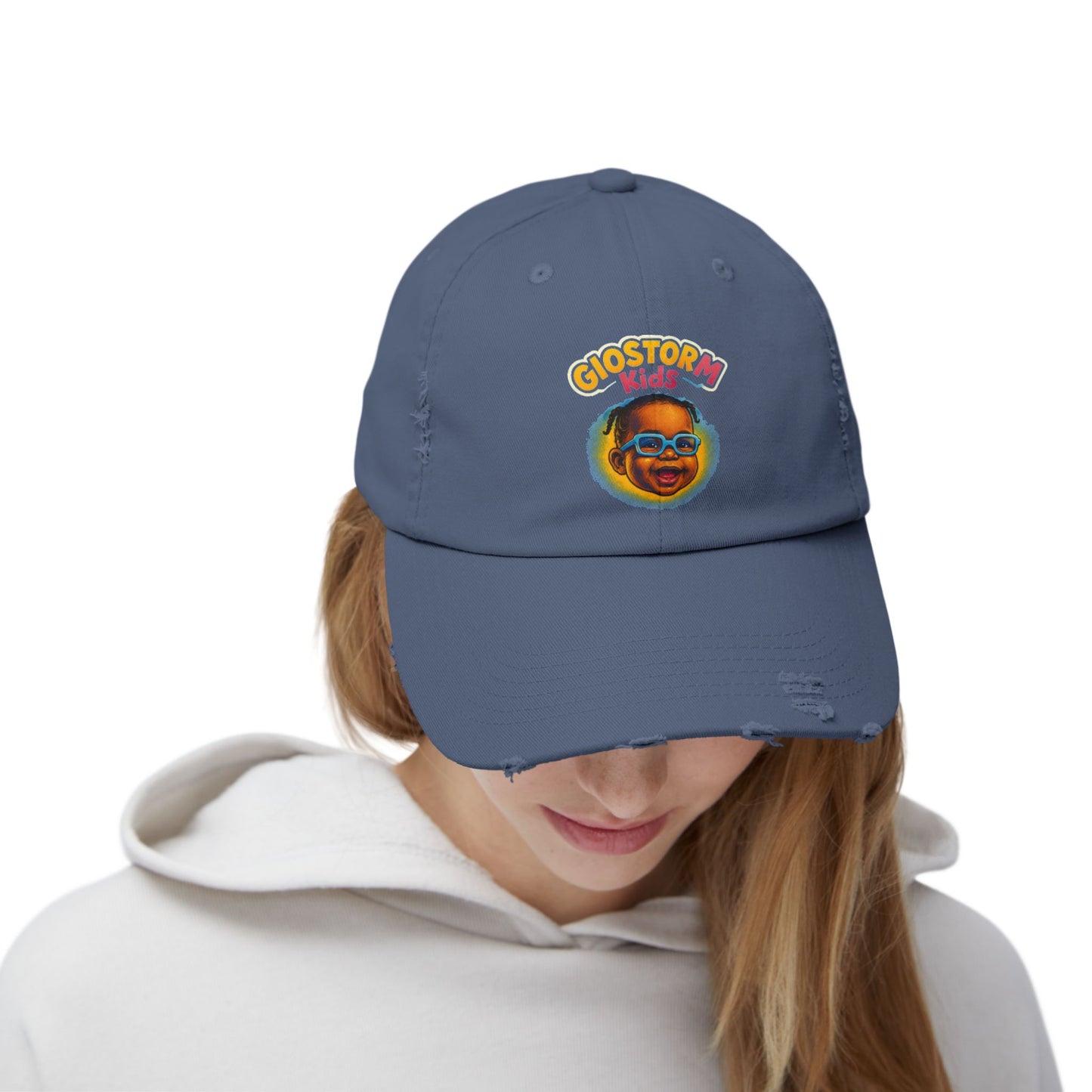 Retro Fun Distressed Cap for All Ages, Vintage Baseball Hat, Cool Gift for Kids, Trendy Accessory for Dad, Perfect for Parties, [...]